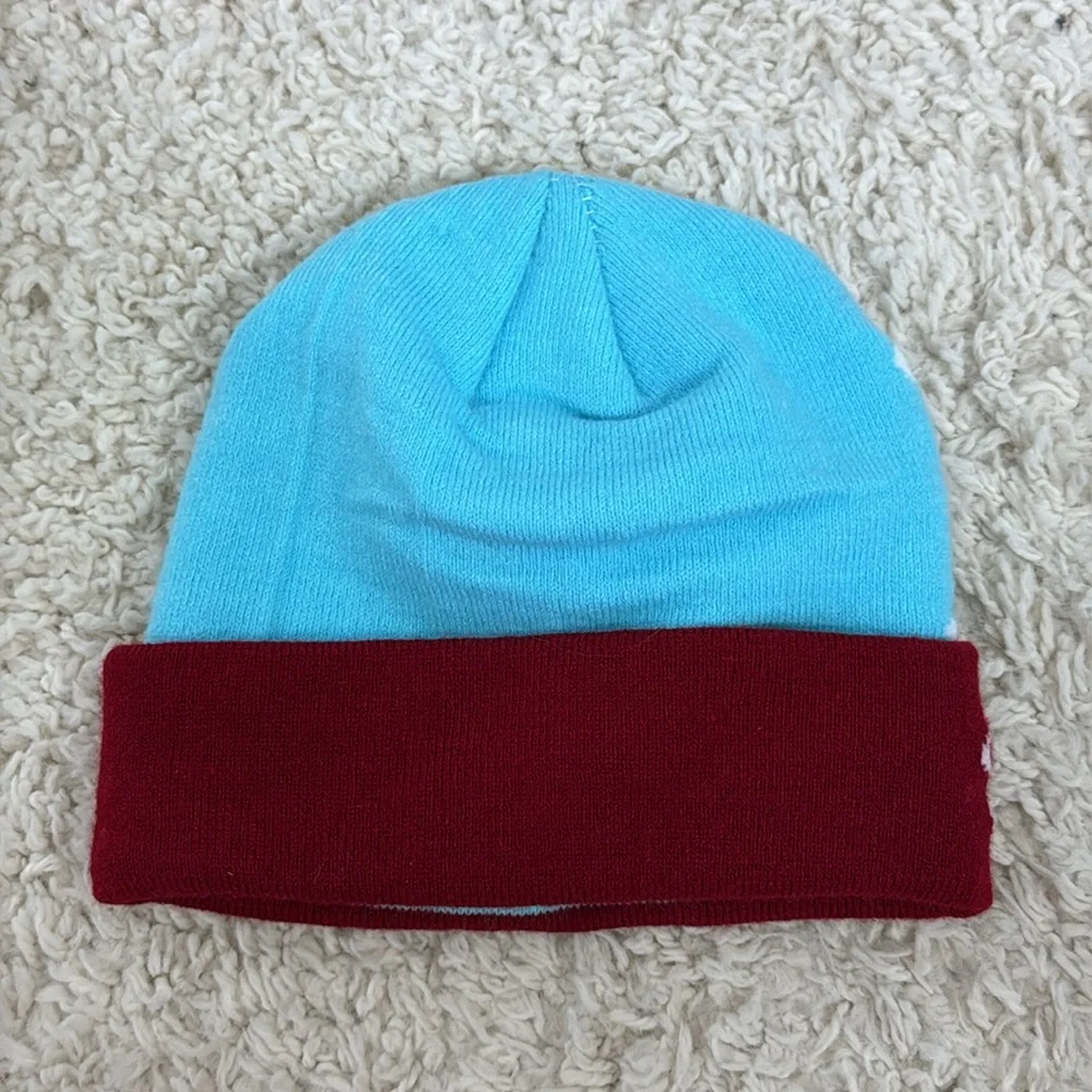 OSFM Christmas Beanie One Size Kids Knit‎ Unisex Snowman